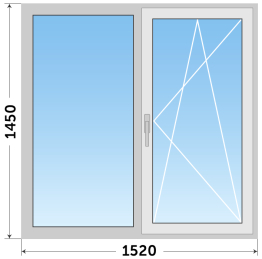 Алюминиевое окно радиусное недорого